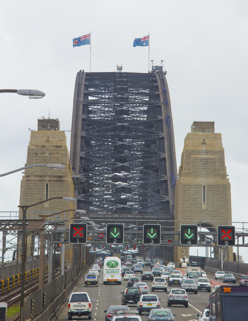 Crossing the Bridge - Sydney Australia