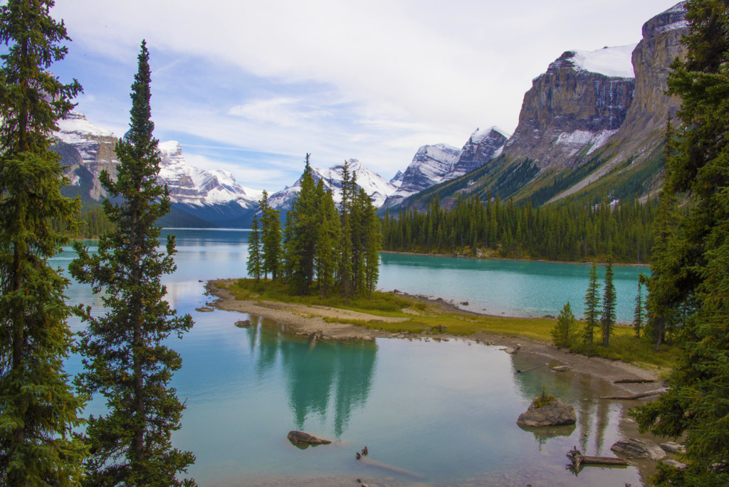 Spirit Island, Maligne Lake, Jasper AB Canada